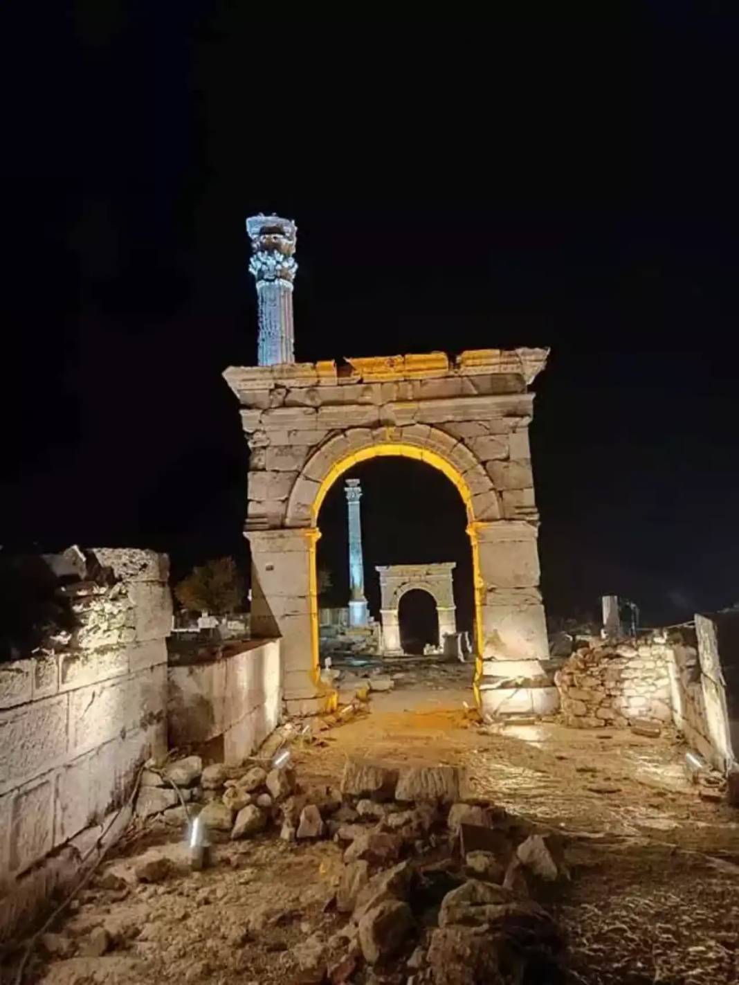 Sagalassos Antik Kenti Gece Müzeciliğine Hazırlanıyor! Işıklarla Büyüledi 3